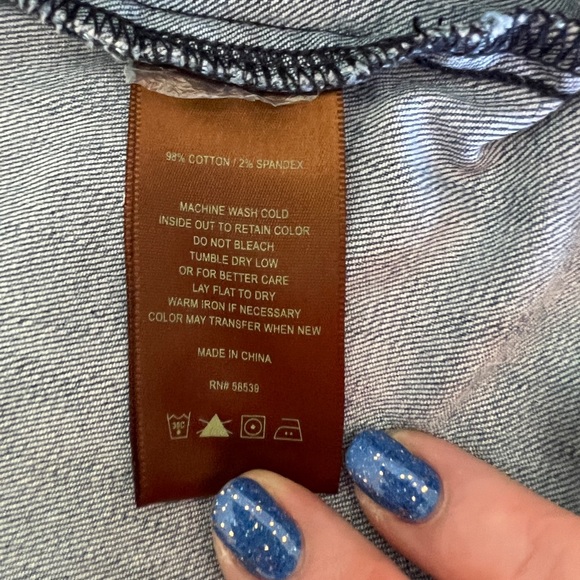 KUT from the Kloth Distressed Helena Denim Jacket - Picture 3 of 4